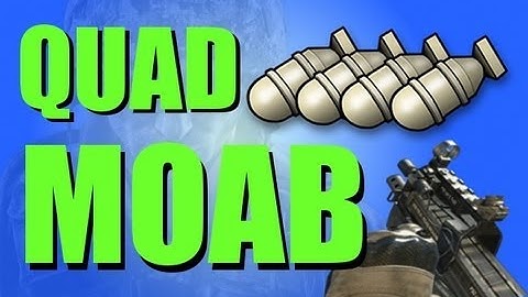MW3: Quad MOAB + INSANE Magic Trick!!!