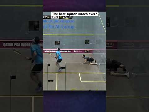 Ramy Ashour v Mohamed ElShorbagy is squash at its BEST!