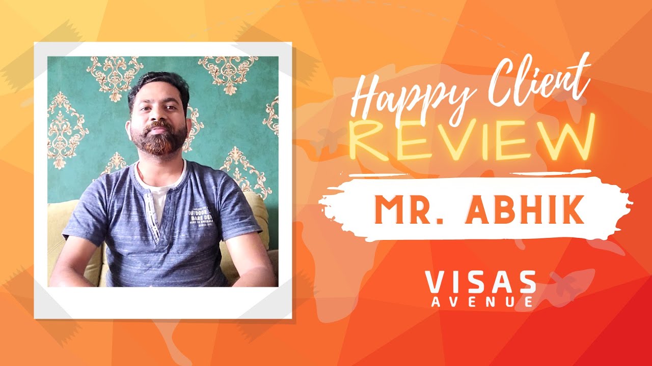Mr. Abhik - Another Happy Client of Visas Avenue got Australia PR Visa ...