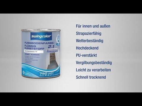 Video: Farbe Für Beton: Verschleißfeste Polymerfarbe Für Den Innenausbau, Abdichtungsmasse Zum Streichen Von Betonböden