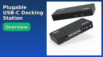 REVIEW (2025): Plugable USB-C Docking Station. Features.