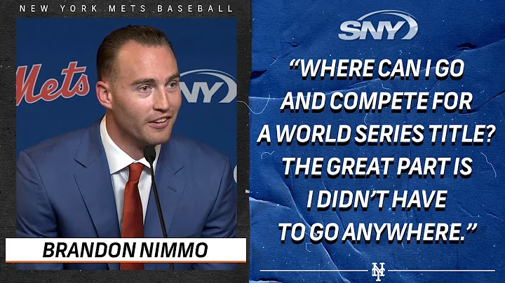 Brandon Nimmo: The Mets just made it very, very cl...