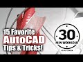 15 Favorite AutoCAD Tips & Tricks!