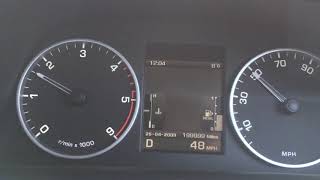 Land Rover 2009 Discovery 4 changes from 199,999 miles to 200,000