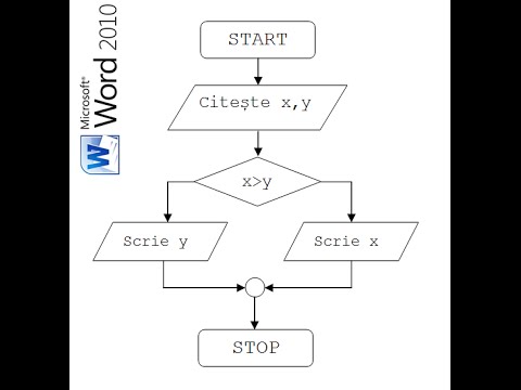 Competente digitale 2015 - Desenarea unei scheme logice în word 2010.