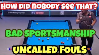 Uncalled Fouls & Bad Sportsmanship | Pool