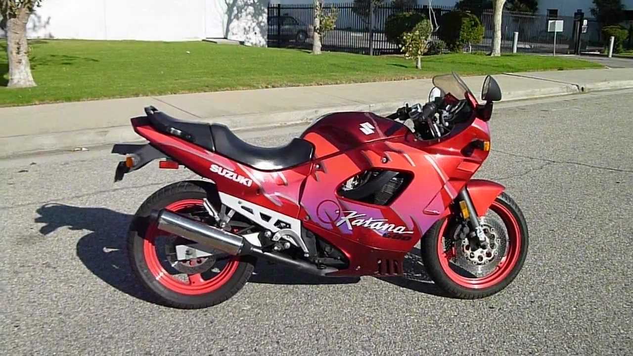 1992 Suzuki Katana GSX 600 F YouTube