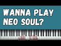 If you want to play neo soul   learn this