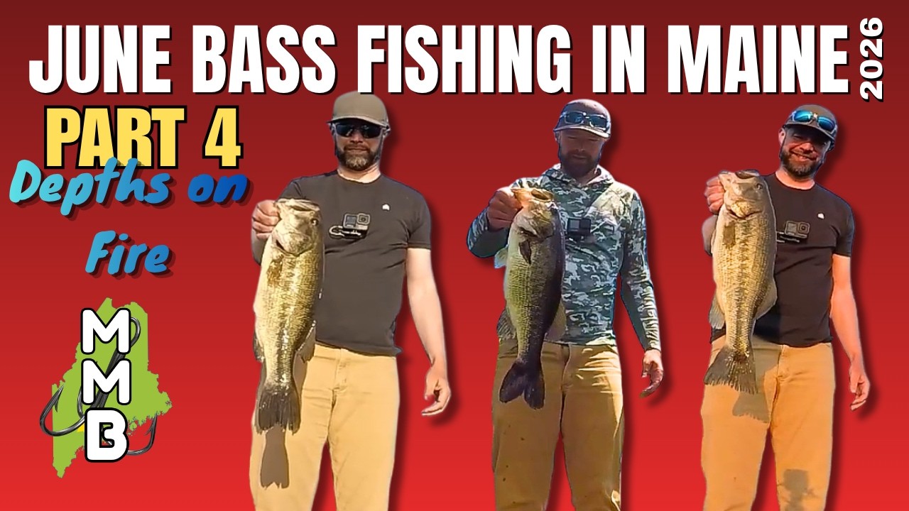 June Bass Fishing in Maine Part 4: Depths on Fire