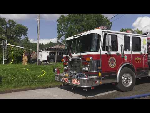 Flames rip through garage, damage nearby home in Westmoreland County