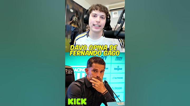 Davo opina de Fernando Gago #davoxeneize #bocajuniors #boca #racing #argentina #river #riverplate