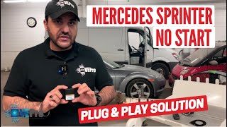 MERCEDES SPRINTER 2012 | NO START | ELECTRONIC STEERING LOCK | BYPASS EMULATOR | DIAGNOSTICS