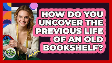 How Do You Uncover The Previous Life Of An Old Bookshelf? - The Upcycle Lab