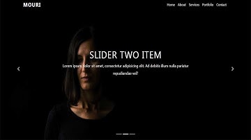 Bootstrap 4 Navbar with Slider | Tutorial for Beginners