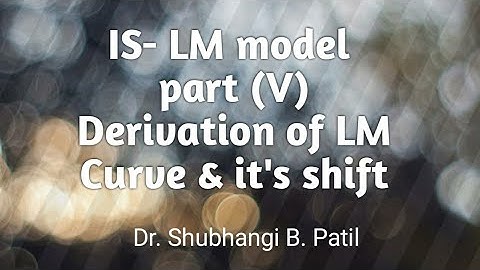 Derivation of LM curve and its shift