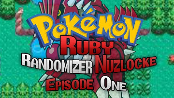 Pokemon Ruby Randomizer Nuzlocke: Ep.1 - "Pokedex!"