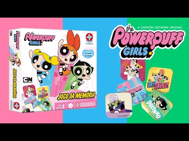 Jogo Da Memória As Meninas Super Poderosas