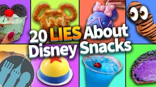 20 Lies About Disney Snacks