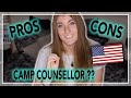 PROS &amp; CONS of being a Camp Counsellor || Audrey Mayy