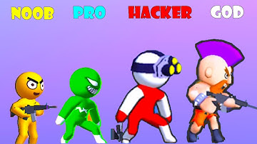 NOOB vs PRO vs HACKER vs GOD - Wall Crawler