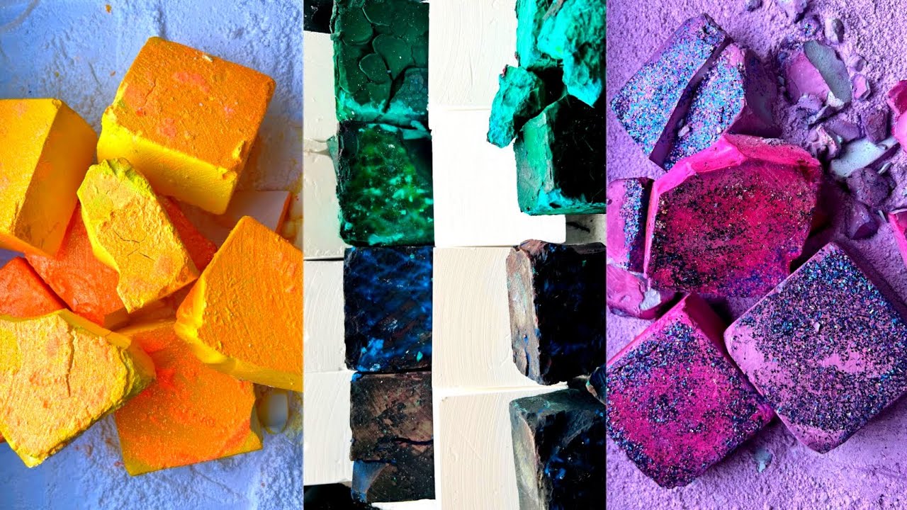 deep dyed gym chalk edit - YouTube