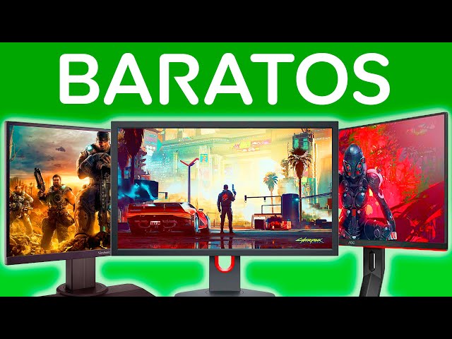 Monitores baratos para gaming y edición: guía de compra completa