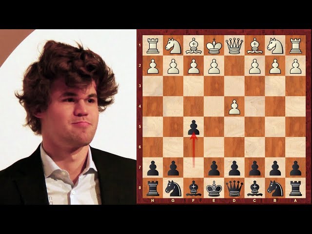 Magnus Carlsen's Stonewall - Chess Lessons 