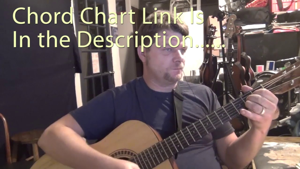 Neon Moon (Brooks and Dunn) Guitar Chord Chart A D E YouTube