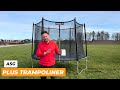 Asg plus trampoliner  fitnessshoppen