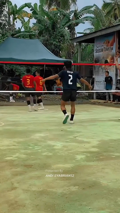Di Jogetin Gak Tuh #sepaktakraw #rollspike #takraw