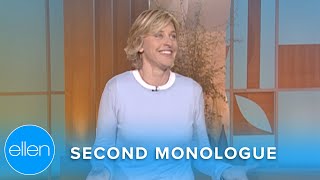 Ellen’s Second Monologue Ever