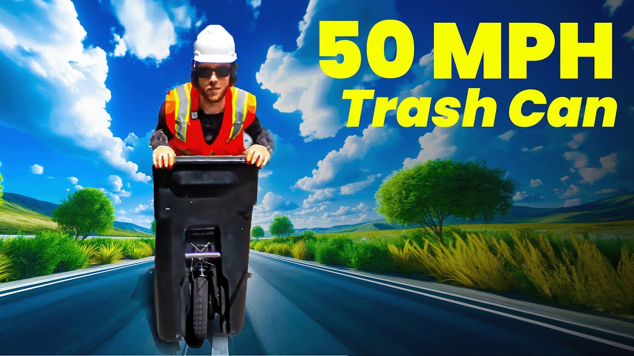 World's Fastest Electric Trash Can Part 2 (Inmotion V13 Pro) UCLA ...