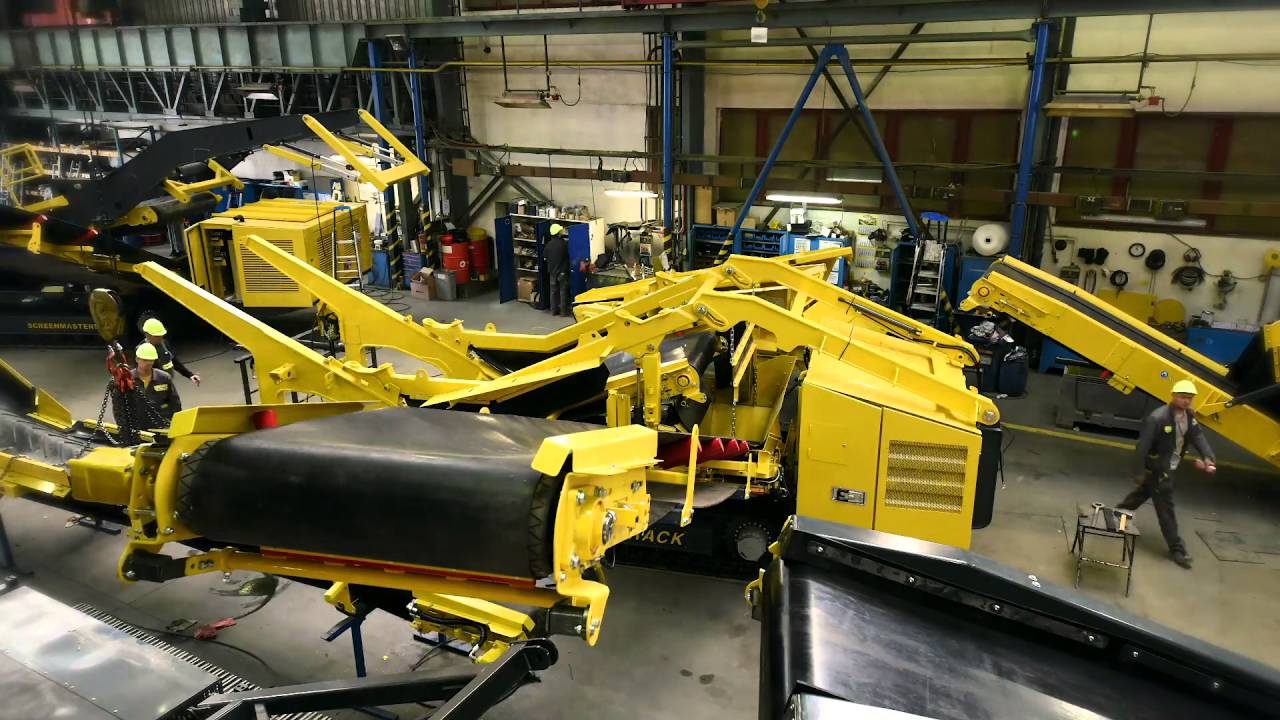 Frontline Machinery Keestrack, see how the equipment is made! YouTube