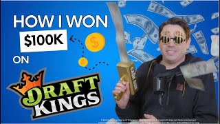 HOW I WON $100K ON DRAFTKINGS | TIPS TO WIN MONEY IN DAILY FANTASY SPORTS CONTESTS screenshot 5