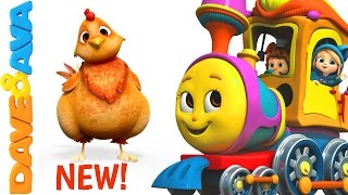 🐄 Farm Animals Train | Learn Farm Animals & Animal Sounds | Educational Videos from Dave and Ava 🐄 screenshot 5