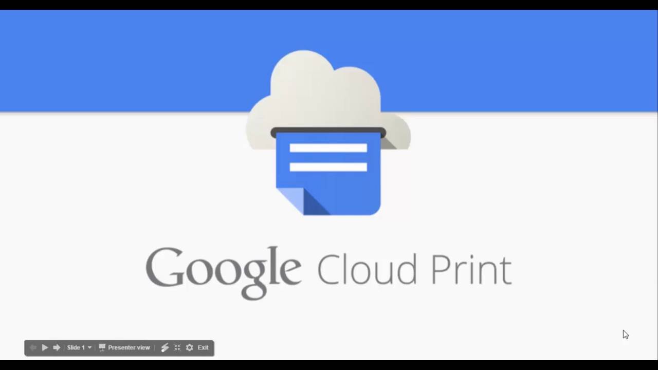 to setup Google Print - YouTube