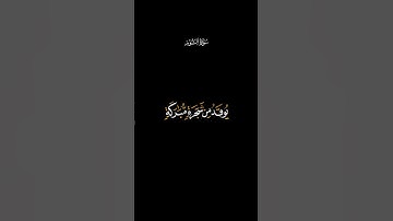كروما (الله نور السماوات والأرض) القارئ ماهر المعيقلي