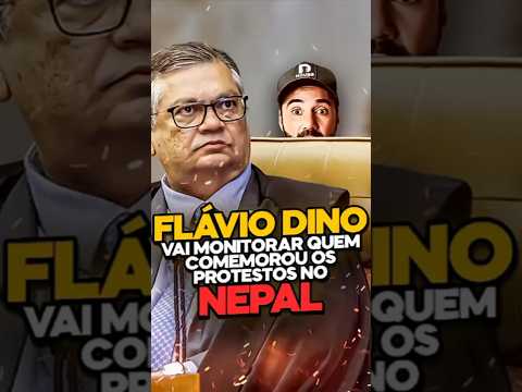 FLAVIO DINO VAI MONITORAR QUEM COMEMOROU OS PROTESTOS NO NEPAL - DIOGO PORTUGAL