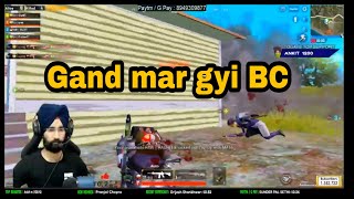 Gtx preet squad wipe by camper  || Gtxpreet 😝 funny reaction || Indian streamer killed by camper||