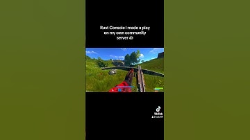 Rust Console I made a play on my own community server…#shorts #rust #rustconsole