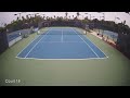 Court 18 Livestream | Friday [Singles QF, Doubles R16/QF] | ITA Conference Masters Championships