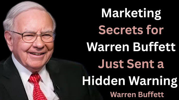 Marketing Secrets for Warren Buffett Just Sent a Hidden Warning  ||  WARREN BUFFETT ADVICE