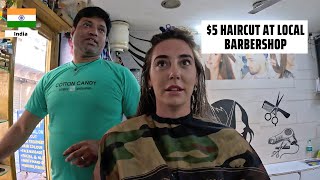 $5 Haircut in Udaipur,  India