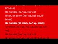 Kendrick lamar  humble lyrics