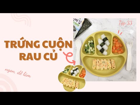 Video Cách làm Trứng Cuộn Rau Củ cho bé ăn dặm BLW #Shorts - youtube