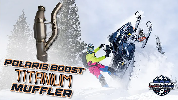 POLARIS BOOST TITANIUM MUFFLER // Speedwerx USA