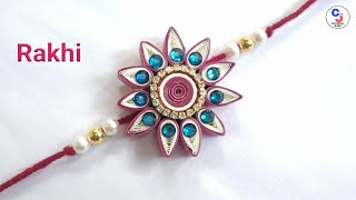 Quilling Rakhi | How to make Rakhi at home