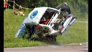 CLASSIC ŠKODA RALLY CRASHES and ACTION