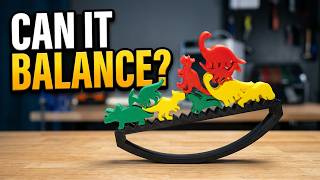 3D Printed Dinosaur Balance Game 🦖 Can You Stack Them All? screenshot 4