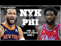 New York Knicks vs Philadelphia 76ers Full Game 5 Highlights | Apr 30 | 2024 NBA Playoffs